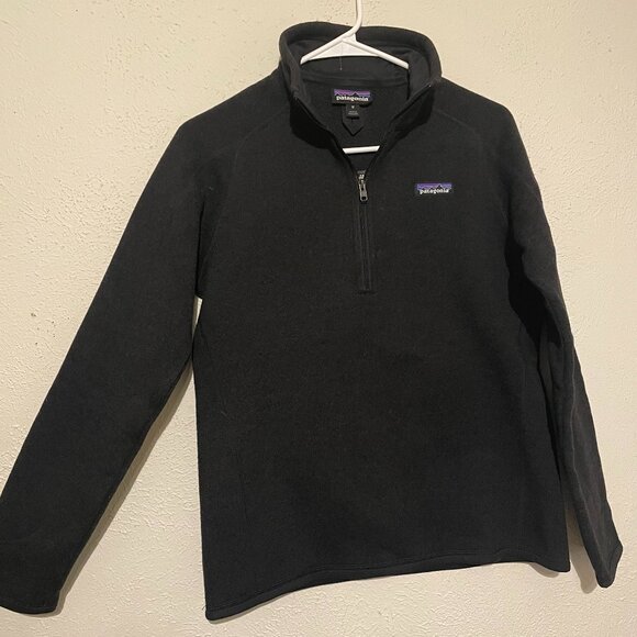 Patagonia Women's Better Sweater 1\4 Zip Slim Fit Pullover College Football ESPN - Picture 10 of 10